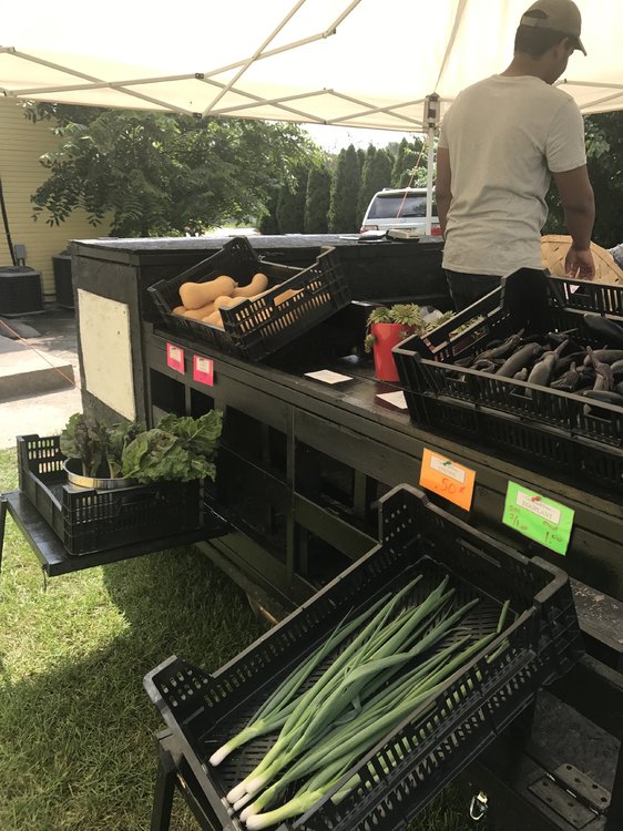 Produce trailer 2018 back side